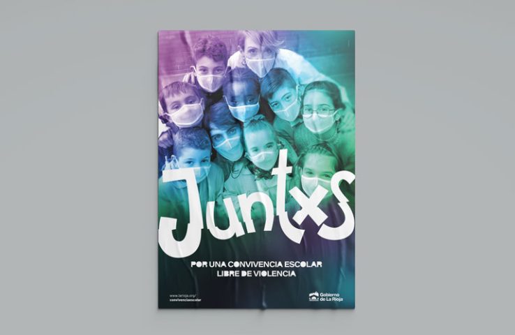 Campaña JUNTXS. Mejora de la convivencia escolar. Gobierno de La Rioja.